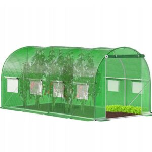 FOLIA ZAMIENNA POSZYCIE NA TUNEL OGRODOWY SZKLARNIA 4x2,5x2m 10m² FOLIAK UV